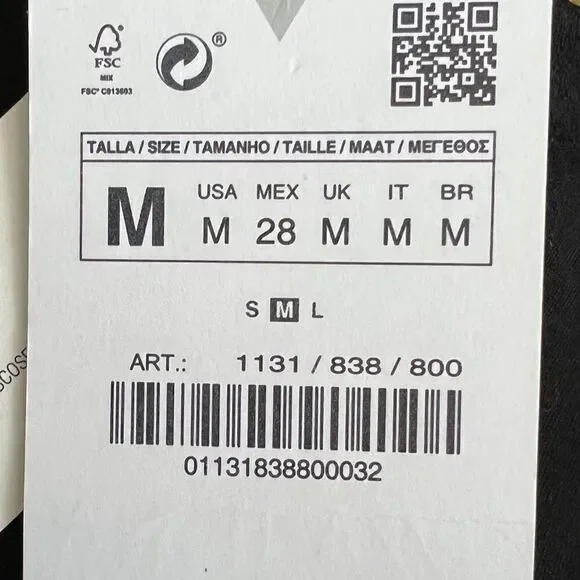 ZARA | Black | FITTED MINI DRESS - Picture 5 of 7